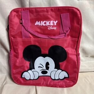Disney Mickey Mouse Pink Kids Tote Bag